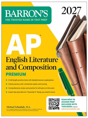 cover image of AP English Literature and Composition Premium, 2027